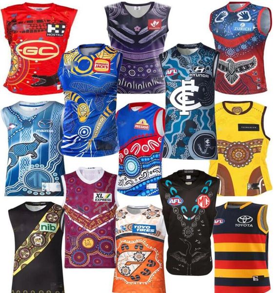 

22 23 afl rugby jerseys west coast eagles geelong cats essendon bombers melbourne blues adelaide crows st kilda saints 2022 2023 gws shirt g, Black;gray