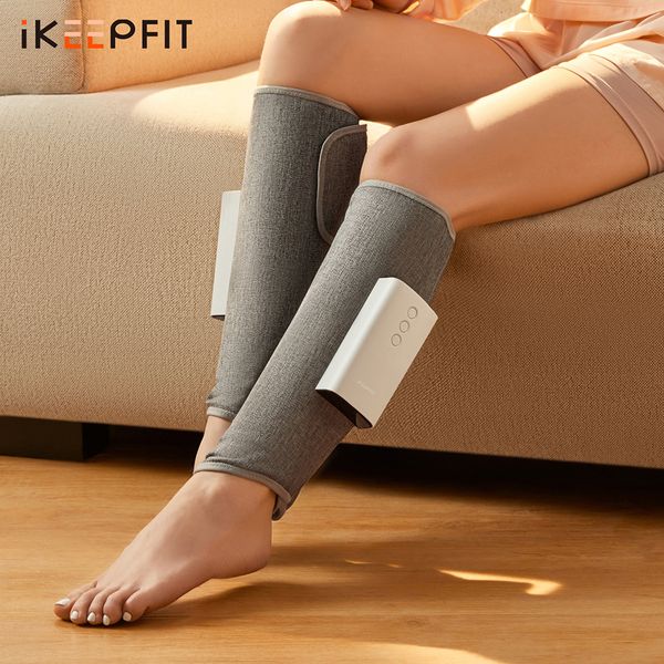 

leg massagers ikeepfit electric massager wireless with air compression rechargeable for pain relief calf muscle fatigue relax massage 230217