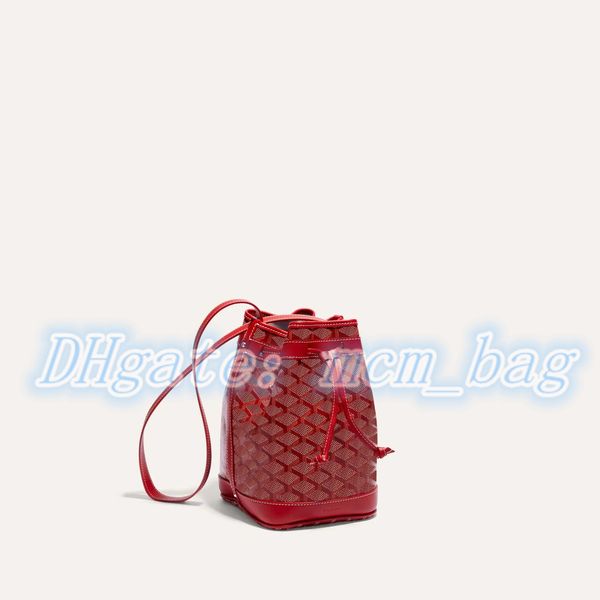 

goya drawstring fashion bag luxury designer women's mens genuine leather travel bucket pochette totes handbags petit flot l the new bac