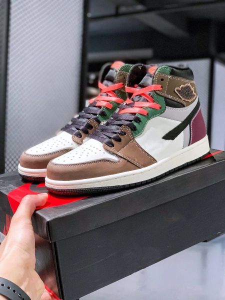 

2023 basketball sportswear shoes jumpman 1s black archaeo brown-dark chocolate sports sneakers with boxes