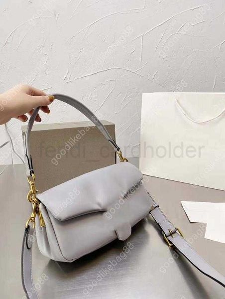 

coch bags designer c's pillow tabby shoulder bag women pure color bacchus bags retro hardware cloudy handbags supper soft real leather2