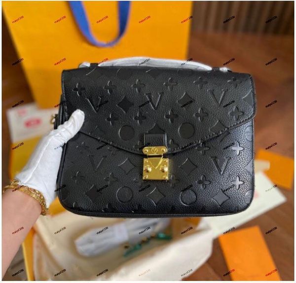 

New Style Shoulder Bag Designer Handbags Women Vintage Leather Claddis Embossing Messenger Bags Purse Lady Classic Satchel Tote Wallet MT6