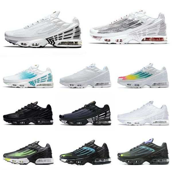 

2023 discount tn plus 3 tuned sports shoes mens iii 3s laser blue white aquamarine obsidian hyper violet deep ghost green triple black leath