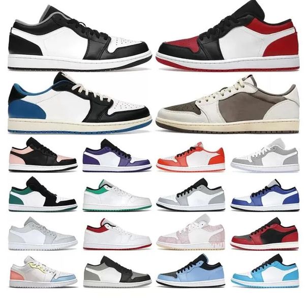 

jumpman x 1 low casual basketball shoes mens 1s fragment white brown ts red gold banned unc wolf grey silver toe black designers sneakers