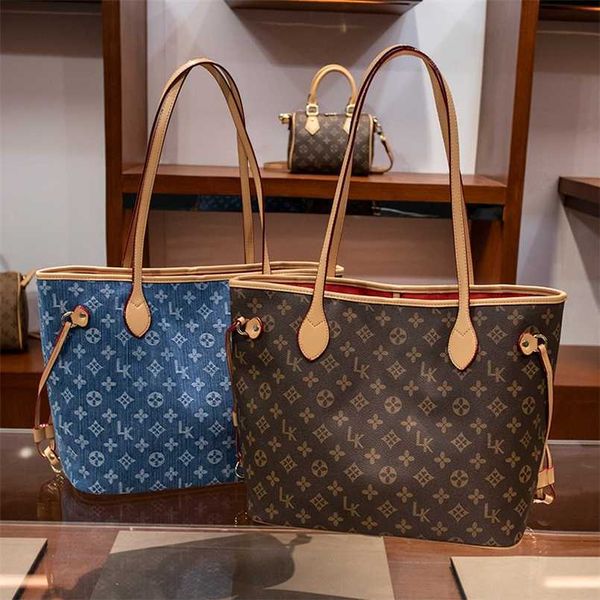 

women's bag flower luxury women's bag classic large capacity tote bag armpit bag