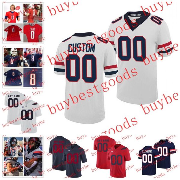

football jerseys custom ncaa arizona wildcats football jersey 7 jayden de laura tetairoa mcmillan 1 jacob cowing hunter echols rayshon luke, Black;red