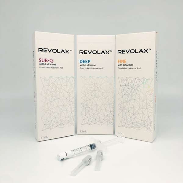 

beauty items 1.1ml revolax fine deep sub-q lidocaines dermal filler