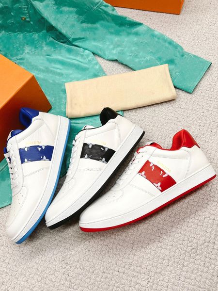 

casual shoes rivol shoes designer charlie trainer sneakers mens luxury rivoli trainers genuine leather, Black