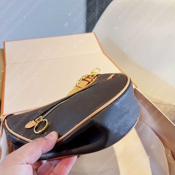 

women's new moon bag can be single shoulder cross leather female bag