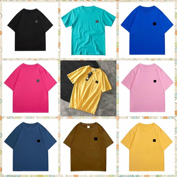 

2023 mens t shirts summer men t-shirts short sleeve r tees badge shirt man tshirts clothes size m-2xl high quanlity, White;black