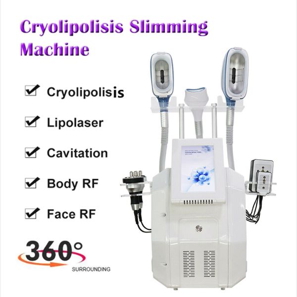 

portable spa cryo slimming machine with chin head arm leg abdomen fat ing machine