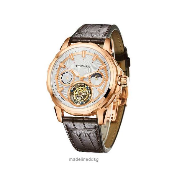 

fashion iced out watchesmens wrist luxury round cut lab gr 6se9, Slivery;golden