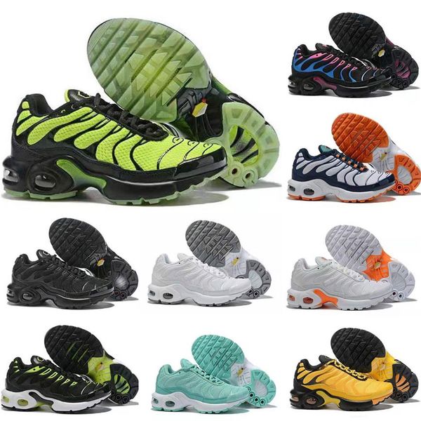 

kids boys girls athletic tn shoes runing shoes sneakers white black sports fashion trainer shoes287e