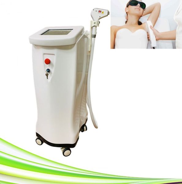 

painless 808 diode laser 808nm hair removal system hair remover lazer diodo epilation powerful skin rejuvenation care epilator diode laser e, Black