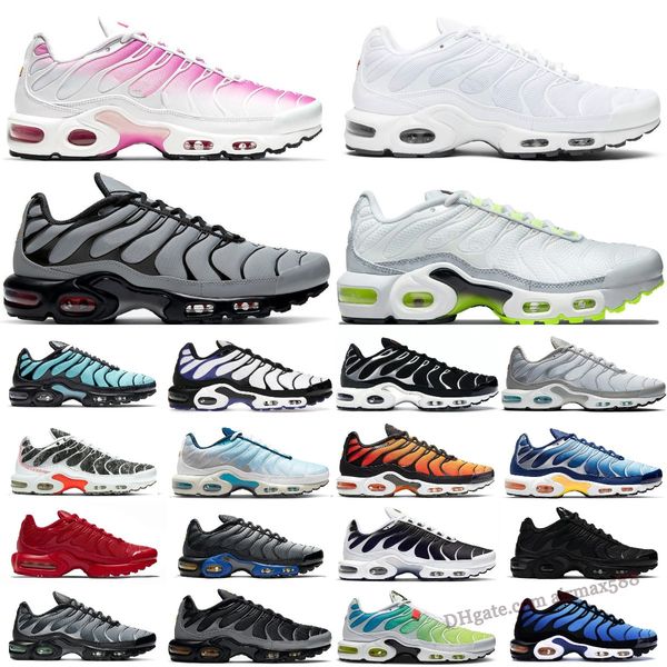 

plus max tn 3 men women running shoes terrascape triple black white atlanta hyper sky blue fury jade laser wolf grey mens designer trainers