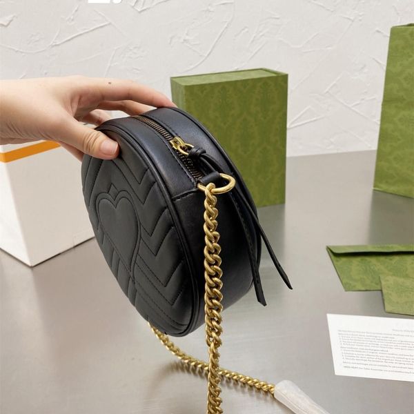 

2003 luxury designer handbag shoulder bag h quality women handbags chain circular bags