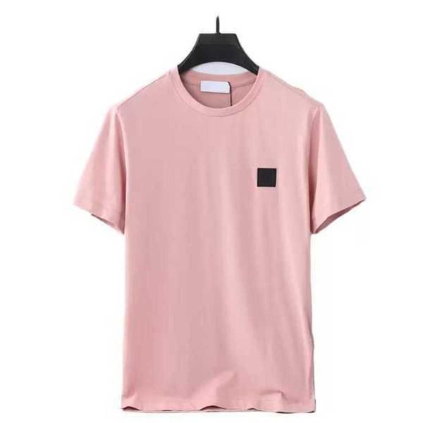 

mens t-shirts new design creland t-shirt badge solid color fashion summer men heavy cotton soild, White;black