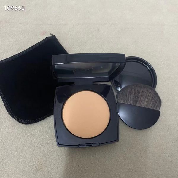 

12g foundation makeup setting face pressed powder in 2 shades for men and women