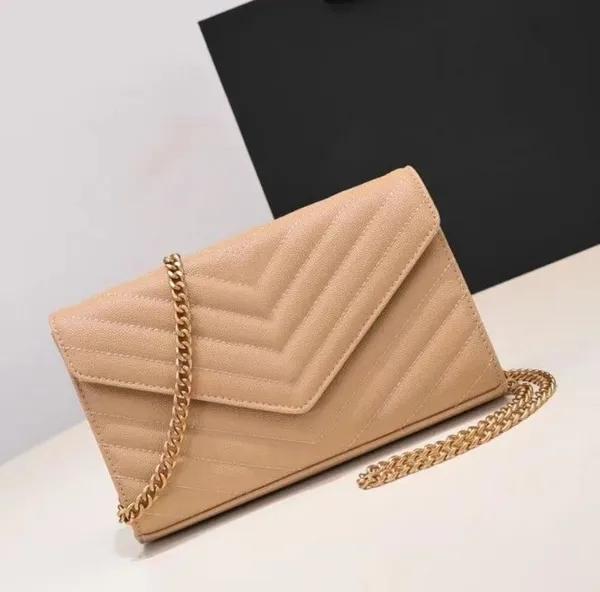 

2023 luxury fashion designer bags handbag totes shoulder cross body women classic caviar square sheepskin chains bag high grade quality with