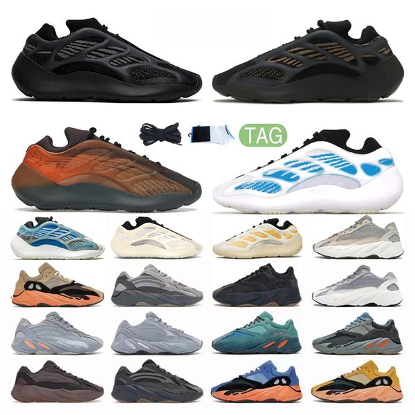

designer running shoes bright cyan mixed color orange dark glow magnet white gumwave runner women men trainers sneakers 36-46