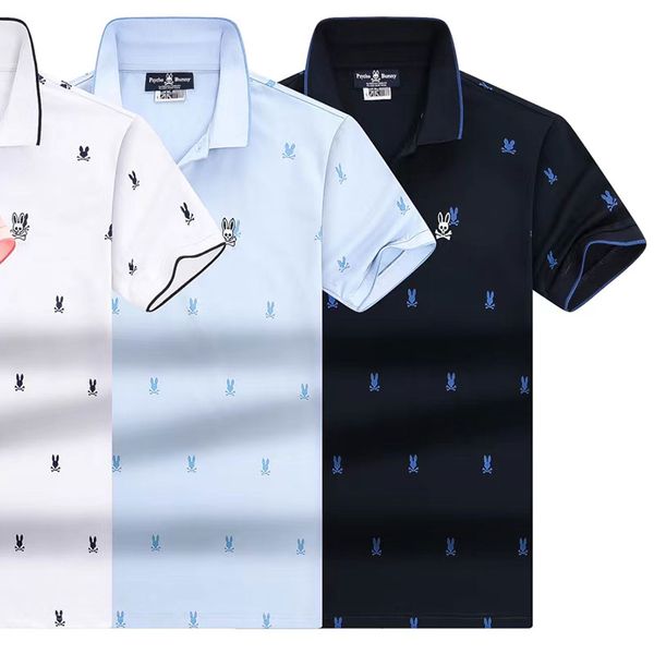

mens fashion t shirt psychological rabbit leisure summer short sleeve polos skull rabbit print comfortable couple breathable m-3xl, White;black