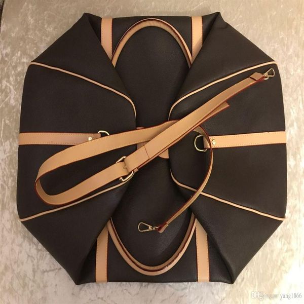 

2021 selling luxury fashion men women travel bag duffle bag brand designer luggage handbags large capacity sport bag 55cm221m