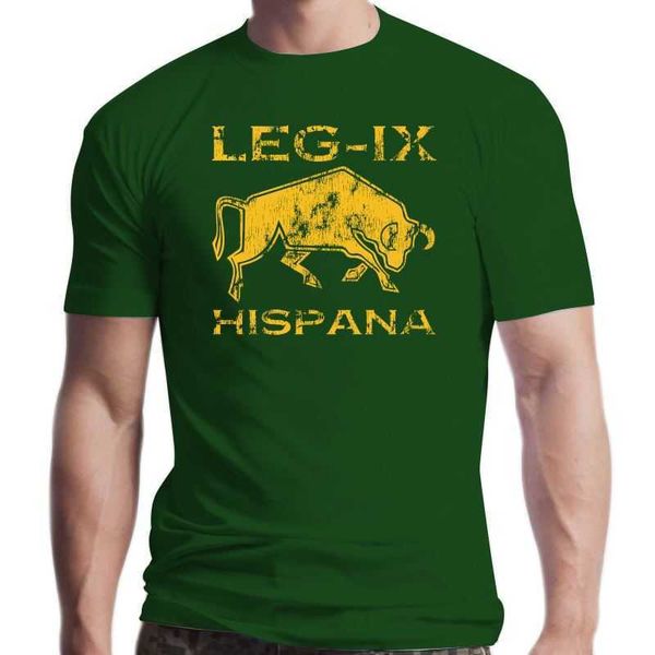 

men's t-shirts new roman legion t shirt legio ix hispana - spanish 9th legion - history lovers t-shirt tee shirt l230217, White;black