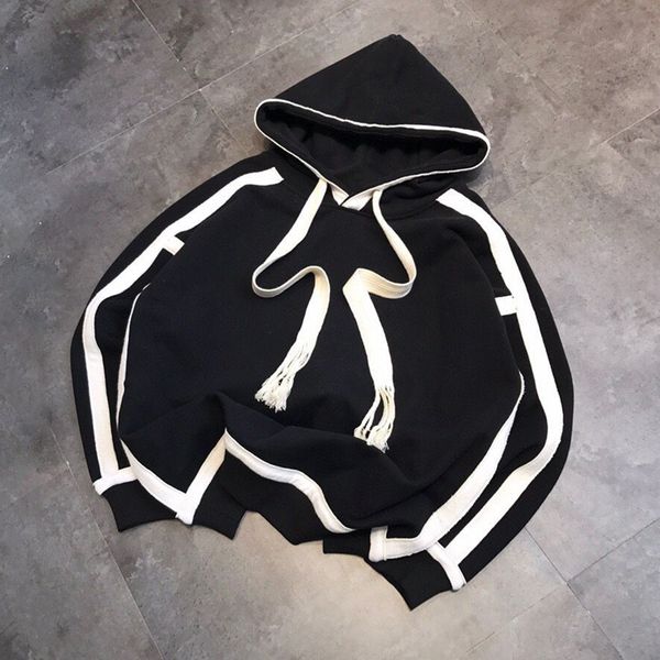 

men's tracksuits oversized mens womens hooded sweatshirts loose casual high street couples pullovers 230217, Gray