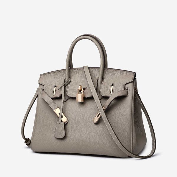 

2023 new women's bag fashion 30cm bag layer leather handbag women's new fashion trend leather sshoulder bag crossbody bags for wom