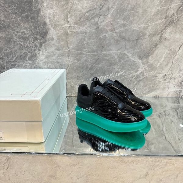 

fashion designer trainers shoes luxury brand men women low lace-up casual walking shoes comfortable wear-resisting sneakers, Black