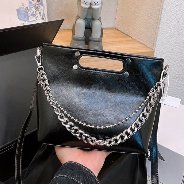 

french women portable square crossbody designer bag solid color quilted multi-chain large capacity classic luxury handbag coin purse birkin