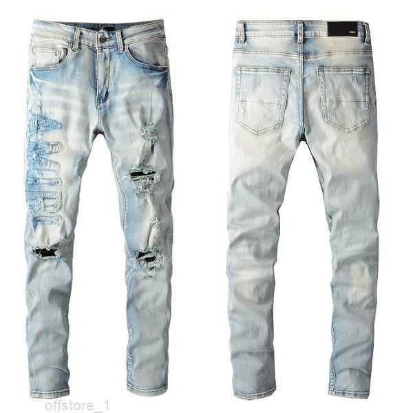 

grey jeans for man designer skinny fit rip skull slim biker mens denim distress cult rapper street hip hop curvy long straight leg stretch 1, Blue