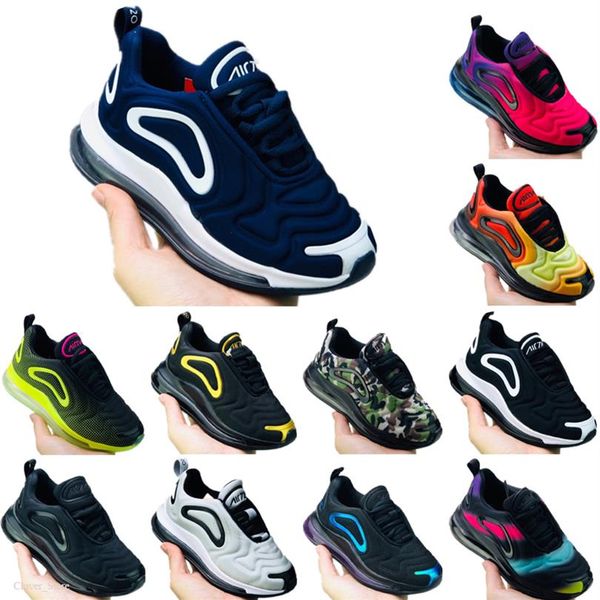 

2022 kids running shoes runner youth sports sneakers children's basketball casual toddler shoe 28-35226h, Black;red