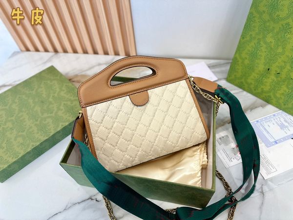 

luxury women's shoulder bag designer embossed handbag leather messenger purse