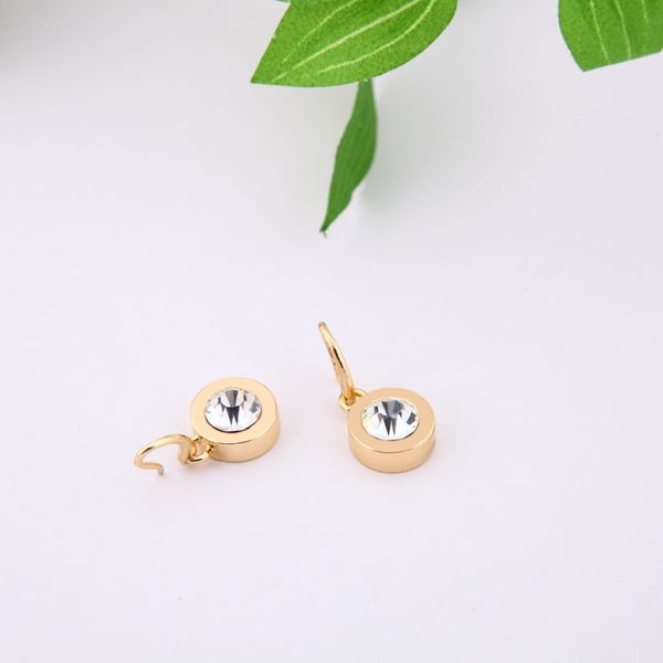 

jewlery designer for women charm crystal designer earring round valentine s day gold plated fashion hook jewelry mother s day gifts elegant, Golden