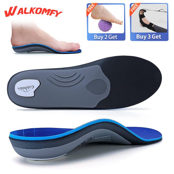 

shoe parts accessories walkomfy heavy duty support 210lbs plantar fasciitis insoles arch ortic inserts flat feet heel pain relief ortics 230, White;pink