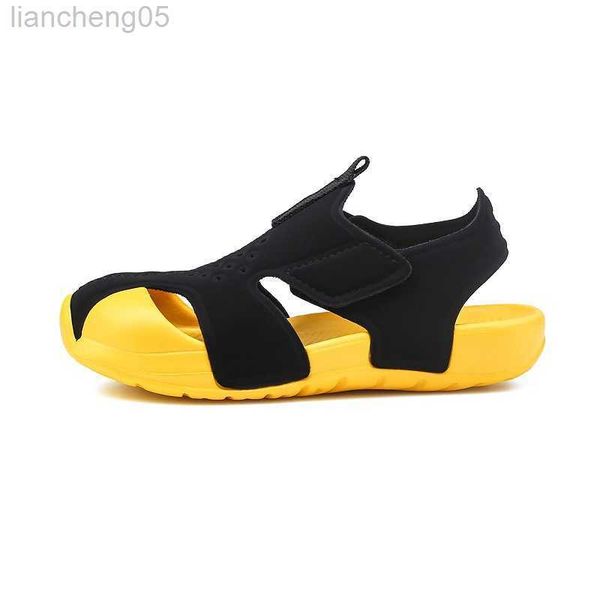 

sandals children summer fashion airplane sandals shoes summer new baby beach shoes boys and girls super light sandals w0217, Black;red