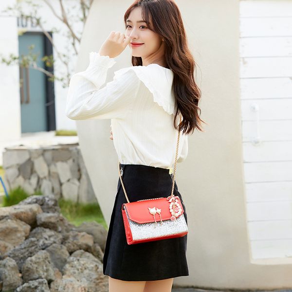 

hbp fashion crossbody bag outdoor shoulder bag versatile sequin design women's bag