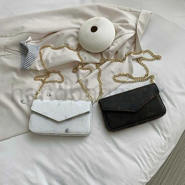 

rainbow bags cross-slung women's joker chain shoulder bag