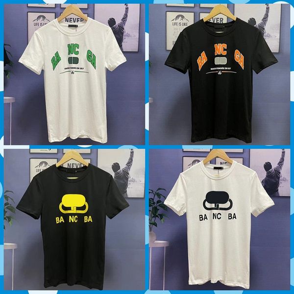 

2023 summer mens designer t shirt casual man womens tees with letters print short sleeves sell luxury men hip hop clothes size m-3xl, White;black