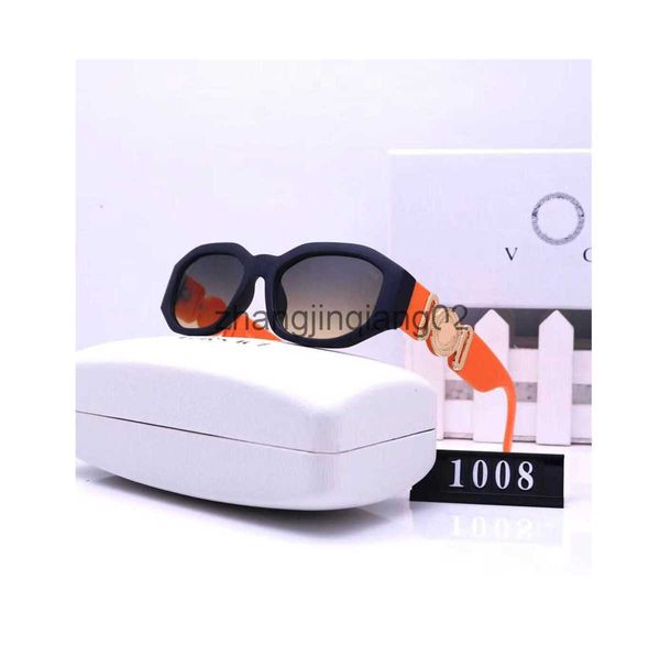 

designer versage sunglass for men and women cycle luxurious casual fashion sunglasses anti ultraviolet sport polarize glasses, White;black