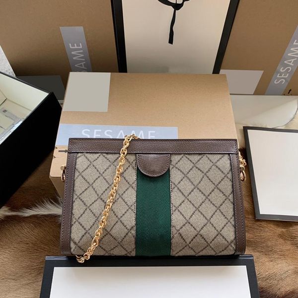

2023 high qualit luxury designer shoulder bag tote clutch women's crossbody bags gold metal chain handbags for women