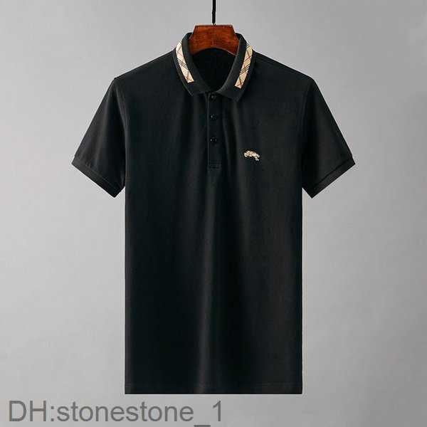 

2021 luxury brand mens designer polo t shirt summer fashion breathable short-sleeved lapel casual m-3xl#04 4598b, White;black