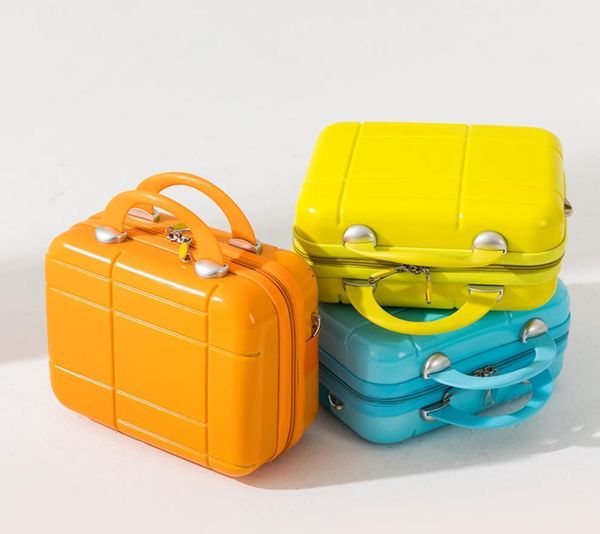 

suitcases luggage product cosmetic bag diagonal trolley case child small suitcase 13 inch gjgi 230216