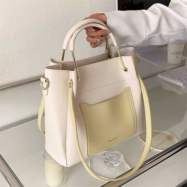 

summer popular bag female new versatile messenger bag high sense handbag bucket bag