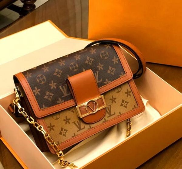 

2023 dauphine fashion bags shoulder women's handbag designer brand messenger bag wallet purse crossbody bag 699