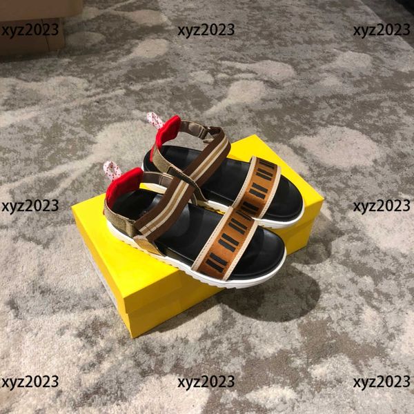 

kids sandals girl slippers child shoes summer ankle-wrap cost price comfortable letter printing box packaging children's size 26-35, Black;red