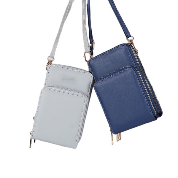 

new designer small crossbody mobile phone bag for womens luxury touch-screen fashion versatile card bag large capacity mini wallet 31