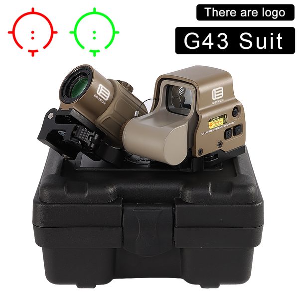 

tactical scopes 558 g43 holographic collimator sight red dot scope optic sight reflex with 20mm rail mounts for rifle hunting tactics