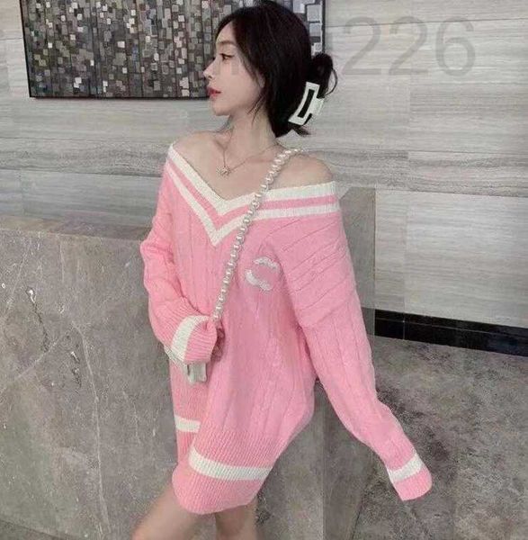 

designer new women's sweaters women crew neck casual knitted sweater sweaters 5nb0, White